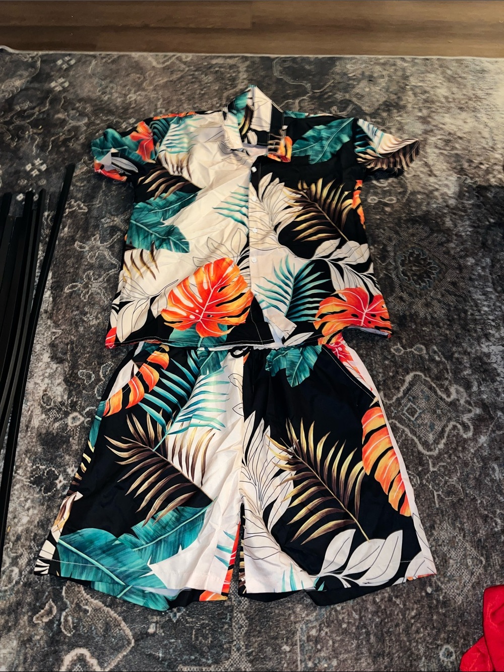 Mens 2 piece vacation set